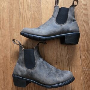 Blundstone Women's Antique Brown Leather Chelsea Boots 5UK 8US